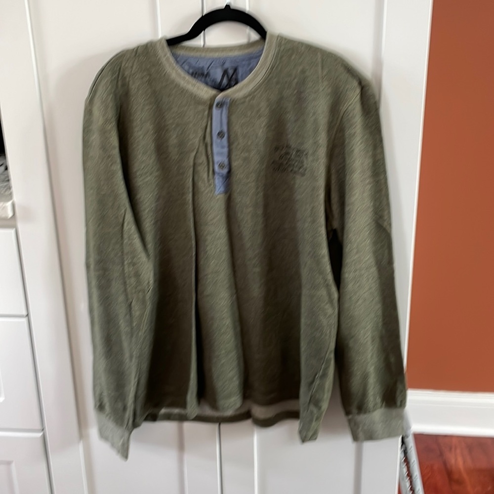 Mavi long sleeve sweatshirt Henley - size XXL